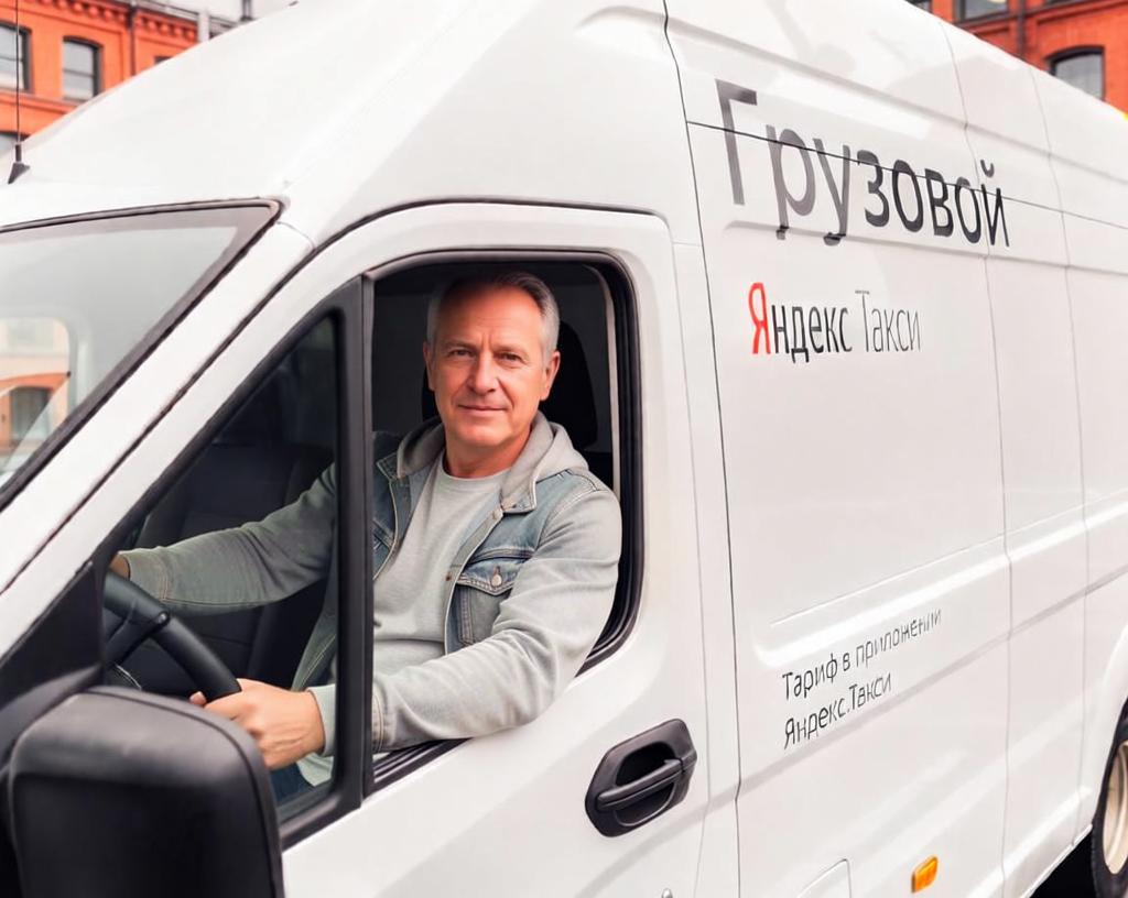 Водитель Яндекс.Грузовой